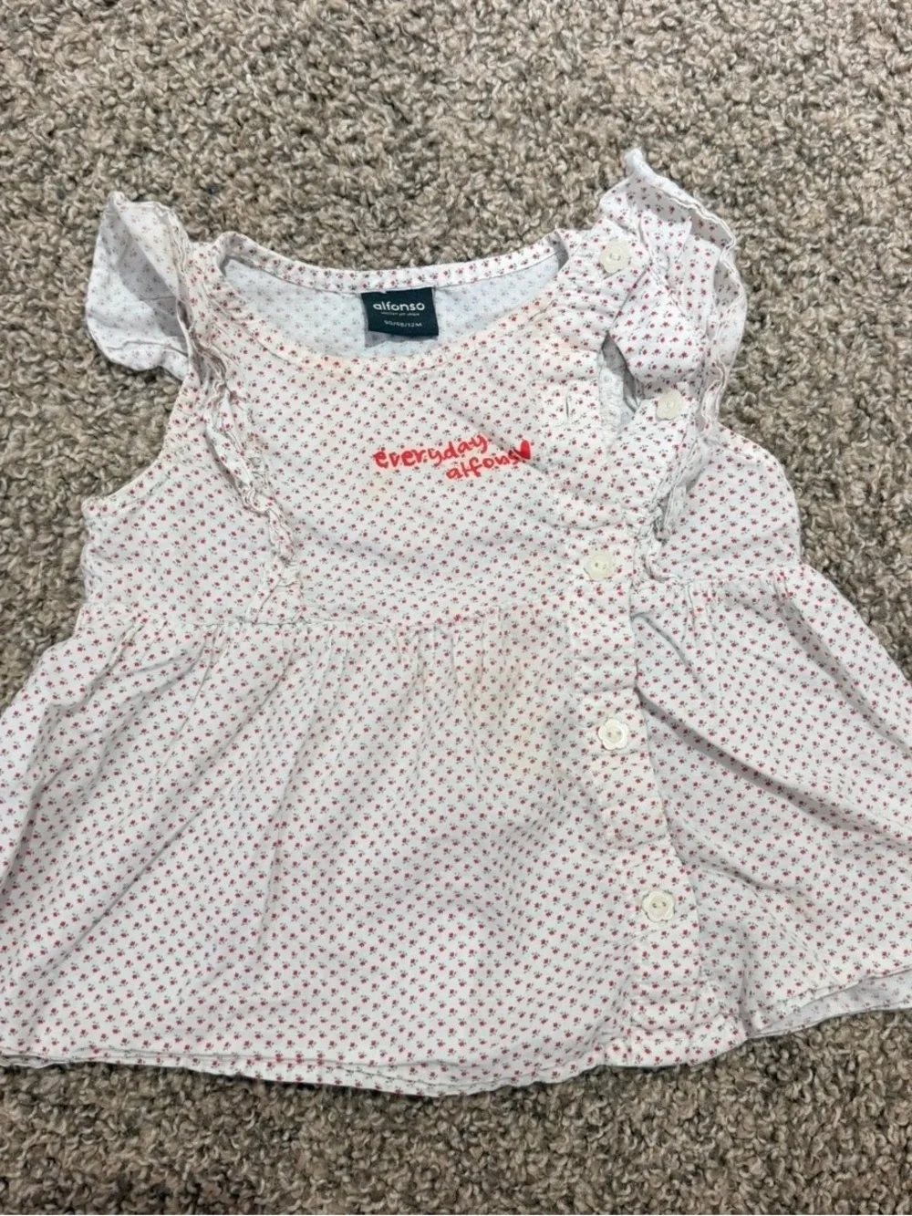LOT OF 8 BABY GIRL BURBERRY BUNDLE TOPS SKIRTS 9-12 MONTHS OLD